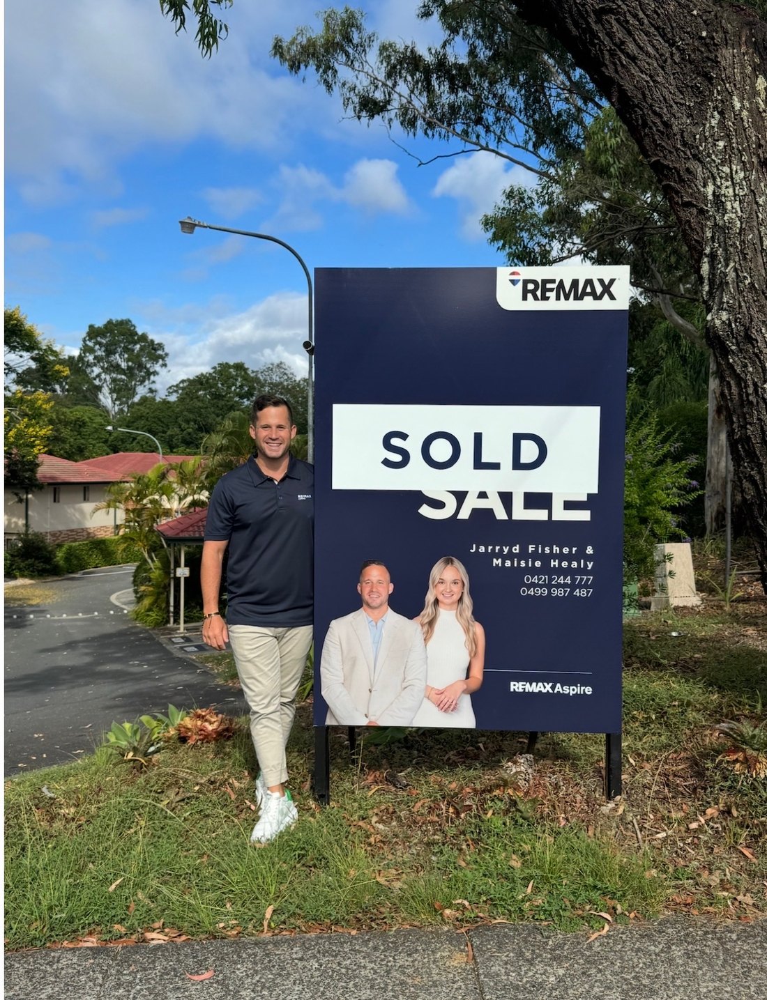 REMAX Aspire sold board
